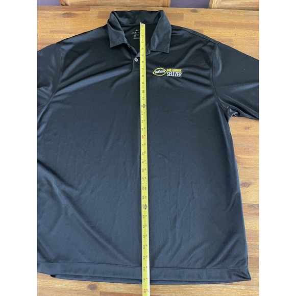 Mikes Hard Lemonade Seltzer Polo Shirt Men's Size XL Black W/ Yellow‎ Embroidery - Picture 16 of 16
